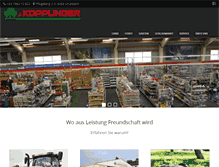 Tablet Screenshot of kopplinger-technik.at